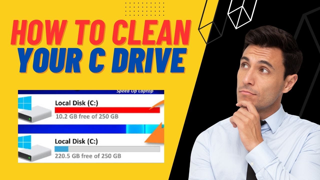 How to clean your PC/laptop C Drive || AK TECH || in Hindi - YouTube