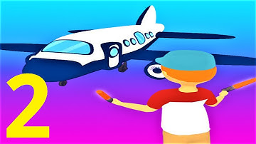 ✈️ Airport Fever ✈️ GAMEPLAY Part 2 NEW Area (Android, iOS)