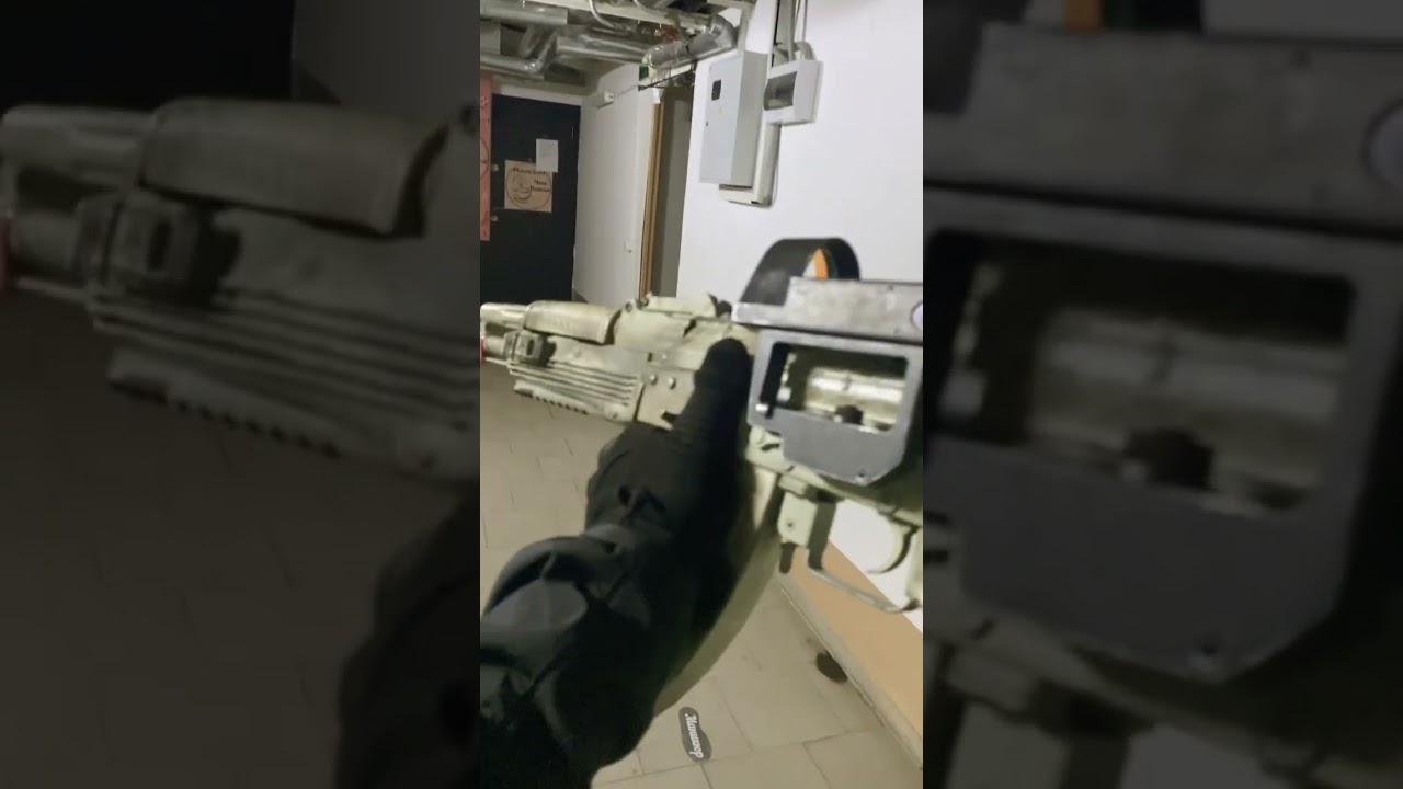 Коллиматорный прицел ОКП - 7 (на АК Cyma cm040 в тактическом обвесе) v.2 