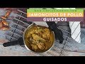 JAMONCITOS DE POLLO GUISADOS EN OLLA RÁPIDA | Muslos de pollo guisados | Receta express