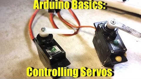 Arduino Basics How to Control a Servo