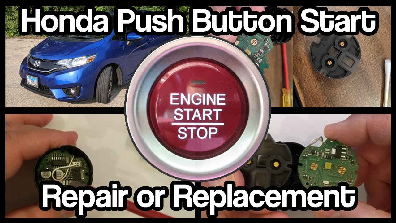 Push Button Start Switches (Honda) Repair or Replace [2020] - YouTube