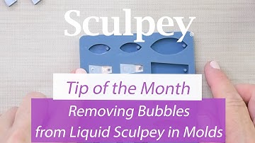 Quick Tip | Removing Bubbles from Liquid Sculpey + Molds | Sculpey.com