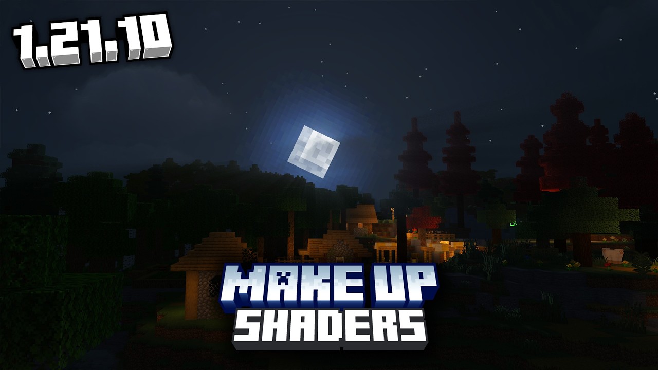 Makeup Shader Minecraft Java MakeUP Shaders Best Minecraft Shaders 1.21.10 1.21 | Download Link Free ...