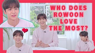 [English Sub] Rowoon Interview craftsmanship to love ambassador | #SF9 #Rowoon interview.