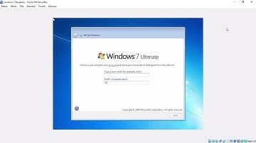 Cara Install Windows 7 di VirtualBox