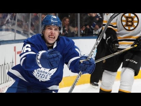 Mitch Marner's First NHL Goal - Oct 