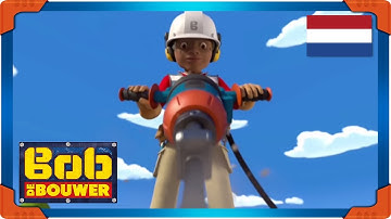 Bob de Bouwer nederlands 🌟Boor het asfalt - Compilatie!🌟Bob leert | Kinderen cartoon