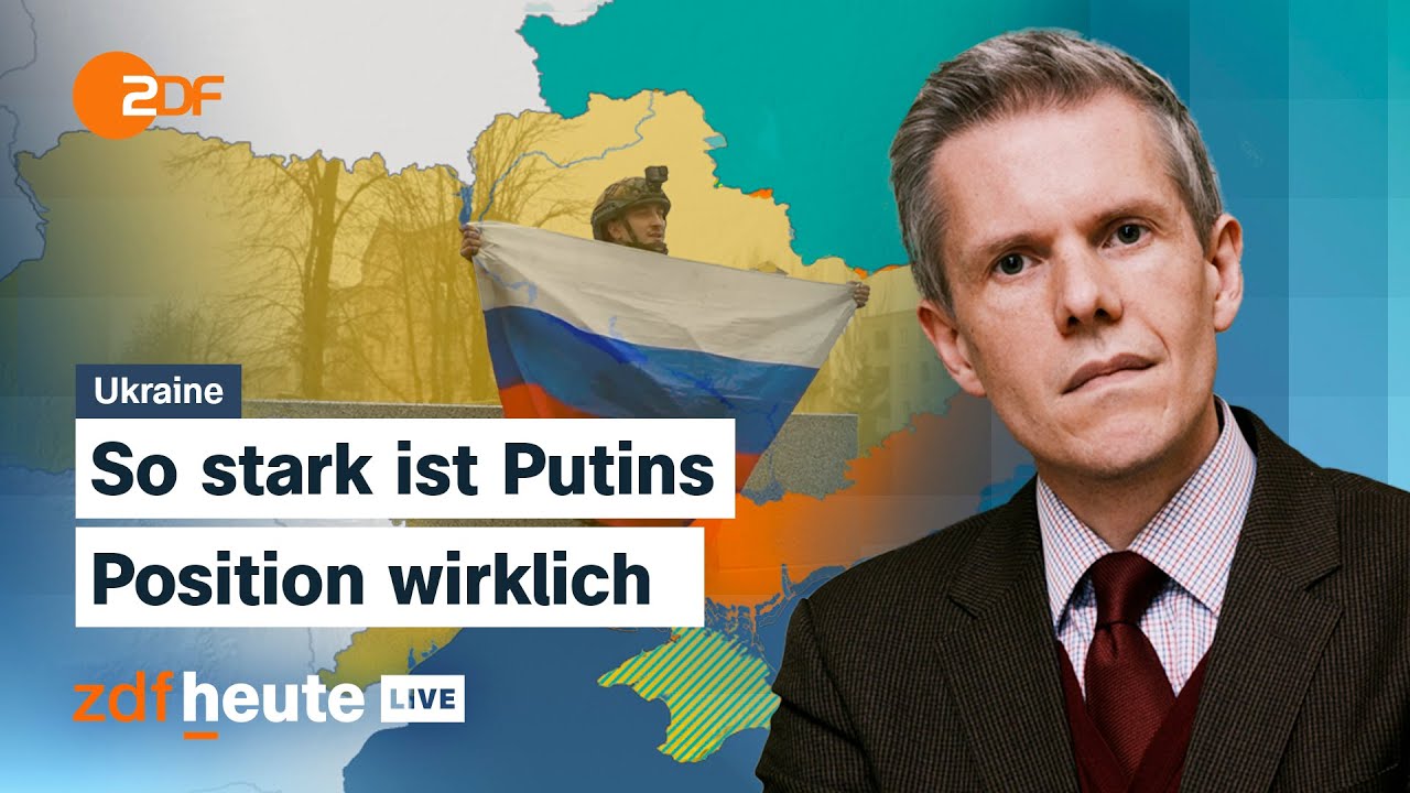 Ukraine: Lage in Pokrowsk, Angriff auf Schattenflotte und Friedensverhandlungen | ZDFheute live