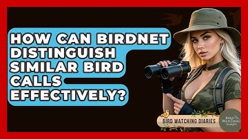 How Can BirdNET Distinguish Similar Bird Calls Effectively? - Bird Watching Diaries