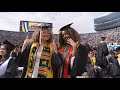 University of michigan 2024 spring commencement recap