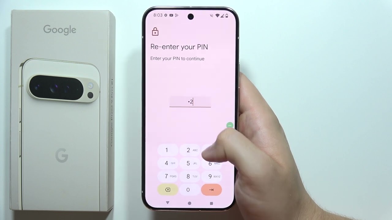 Pixel 9 Pro XL: How to Change PIN (Screen Lock PIN Code)