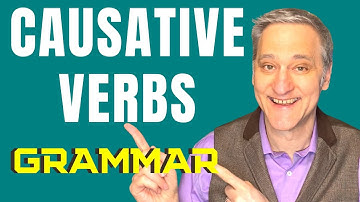Engelse grammaticales | Leer hoe u CAUSATIEVE WERKWOORDEN kunt gebruiken