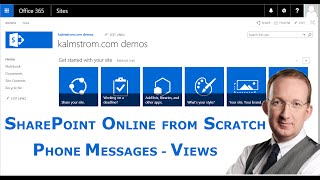 List Views - SharePoint Phone Messages Automation 4