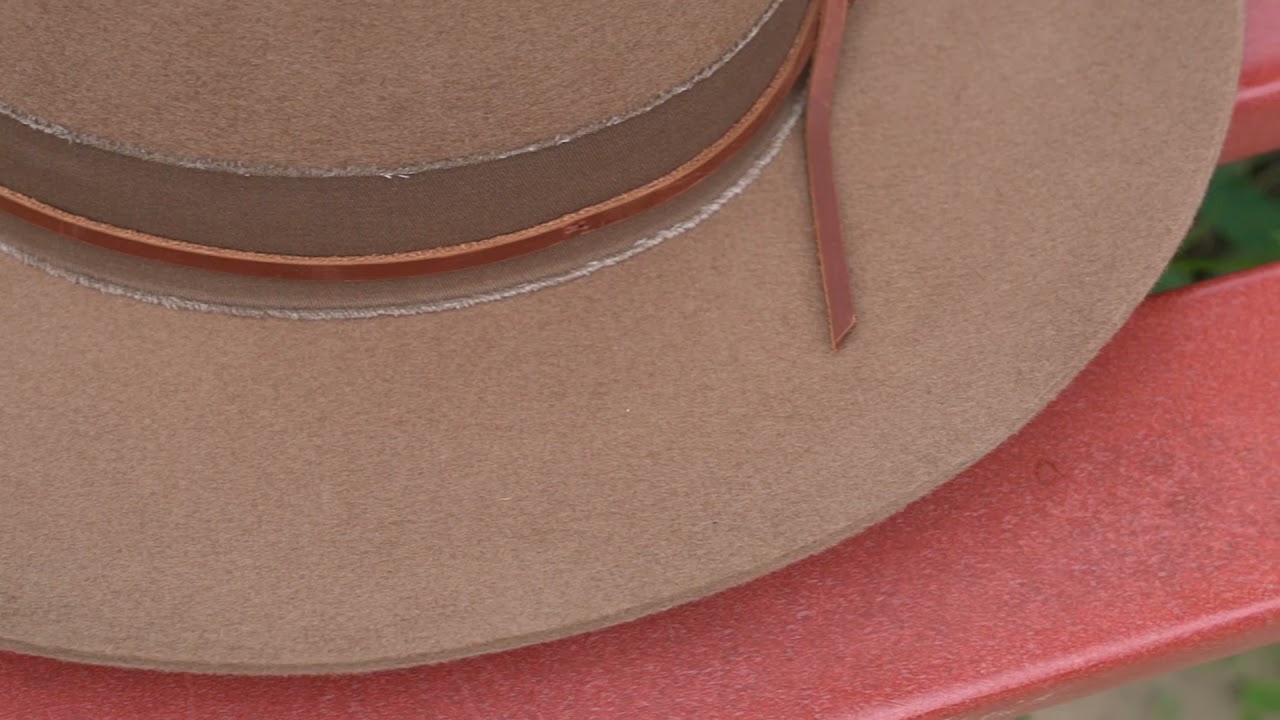 CLASSIC FEDRA HAT WITH GROSGRAIN BAND