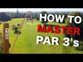3 tips you NEED to know to play Par 3's BETTER!