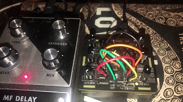 Bastl Kastle Moog MF Delay beat making and making samples