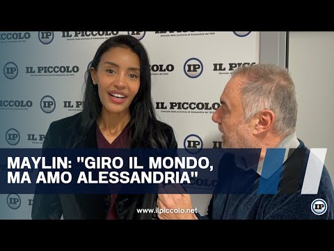 Alessandria, Maylin racconta la vita da modella