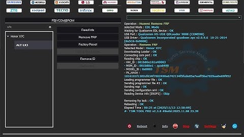 Honor X7C ALT LX2 Remove FRP EDL Teset Point Done TSM TOOL PRO