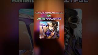 LA MEJOR FORMA DE FARMEAR RAIDS EN ANIME APOCALYPSE! #roblox #anime #animeapocalypse #zombies #raid