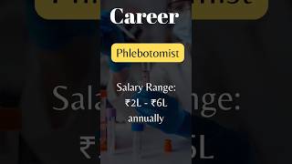 Career Opportunities Phlebotomist Career Salary Skillseducation