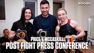 Jessica McCaskill v Lauren Price | Post Fight Press Conference
