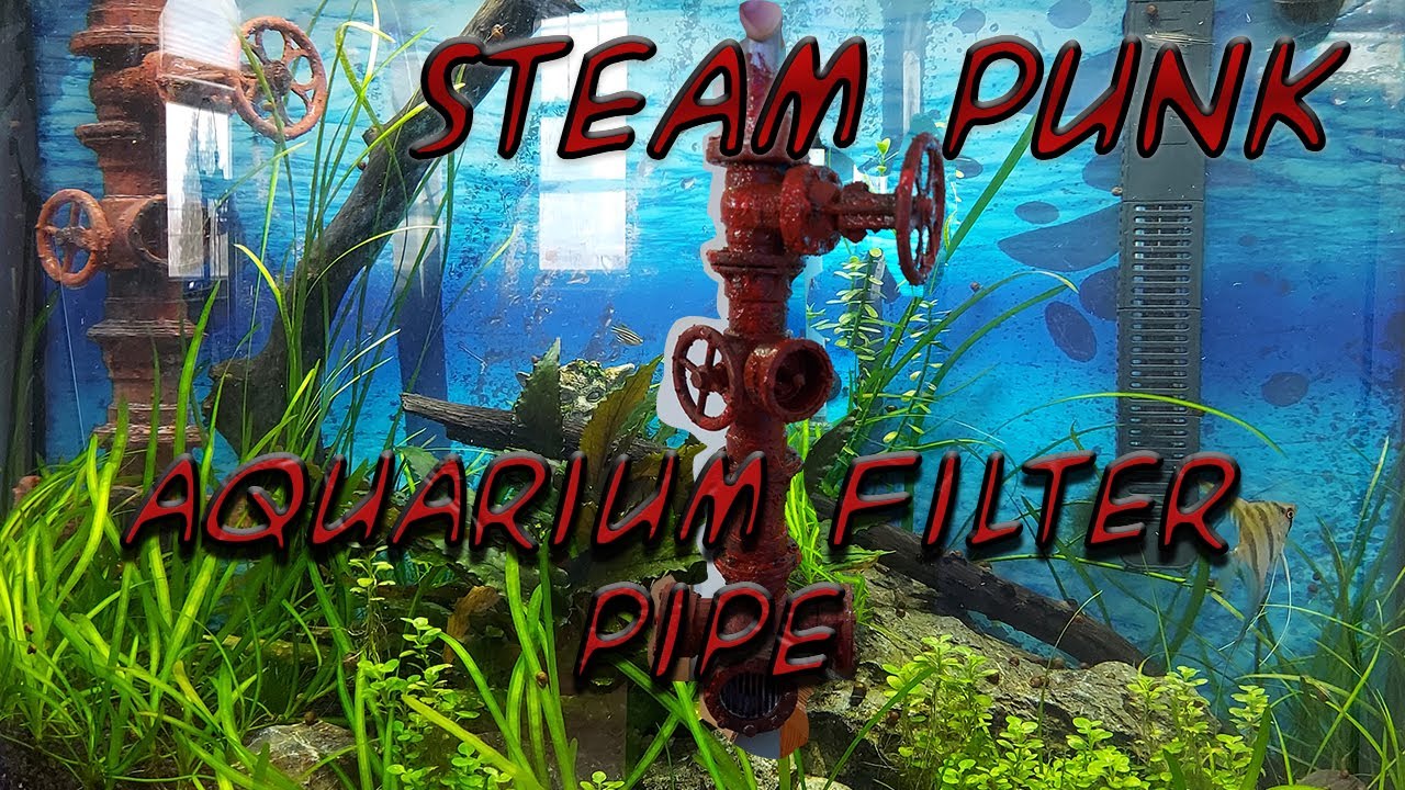 Steam Punk Aquarium Filter pipe