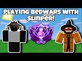 Playing Bedwars With @slinper8257 After 1 Year! (Roblox Bedwars)