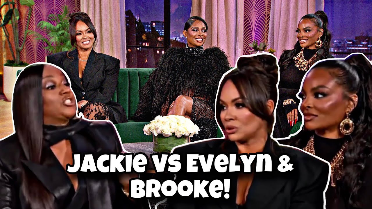 Jackie Vs Evelyn & Brooke! Basketball Wives LA Reunion Review