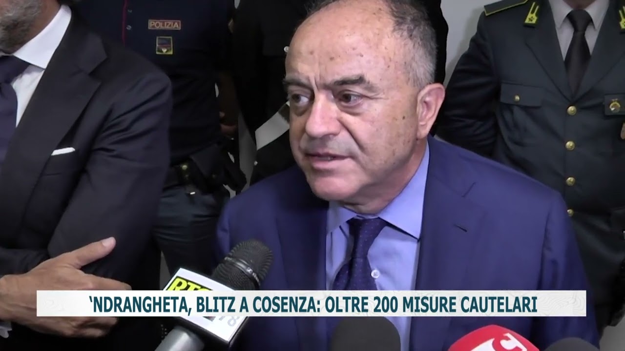 ‘NDRANGHETA, BLITZ A COSENZA: OLTRE 200 MISURE CAUTELARI