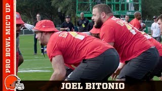 'I'm Gonna Burn Out Here' Joel Bitonio Mic'd Up at the 2019 Pro Bowl | Cleveland Browns