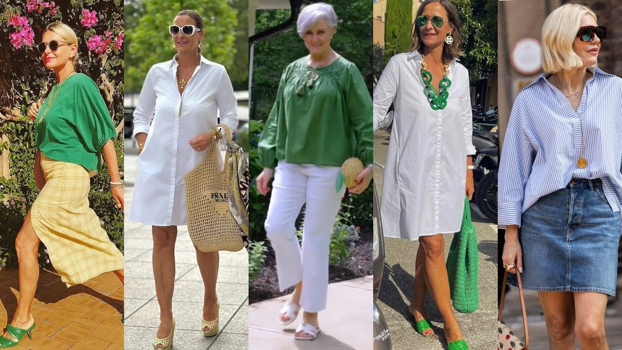 Natural Older Women OVER 50 60 70 |New Trends Fashion For Women |Spring/ Summer|Fall Fashion 2026