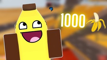 10 more to 1k banana (Arsenal Roblox)