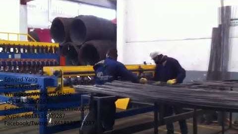 Reinforcement Mesh Welding Machine Whole Production Line