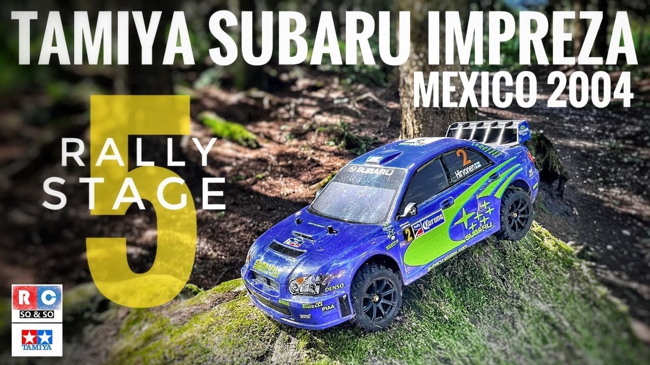 Tamiya Subaru Impreza Mexico 2004 | TT01E | Rally Stage - YouTube