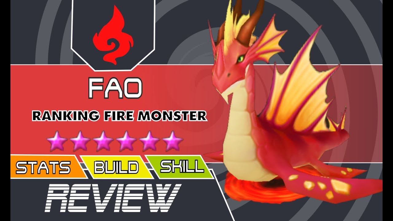 FAO - Fire Serpent  - REVIEW - Ranking Fire Monster - SUMMONERS WAR FR - SW