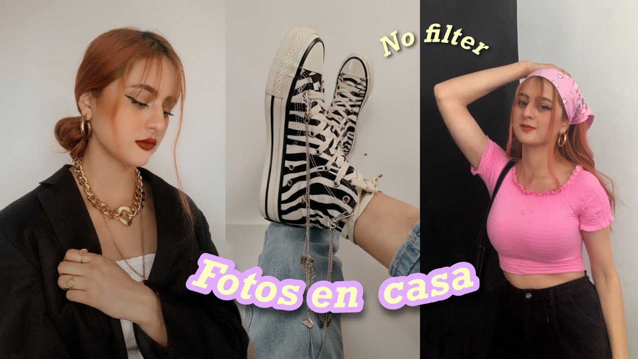 Cómo tomar fotos AESTHETIC en CASA para Instagram *No filter*