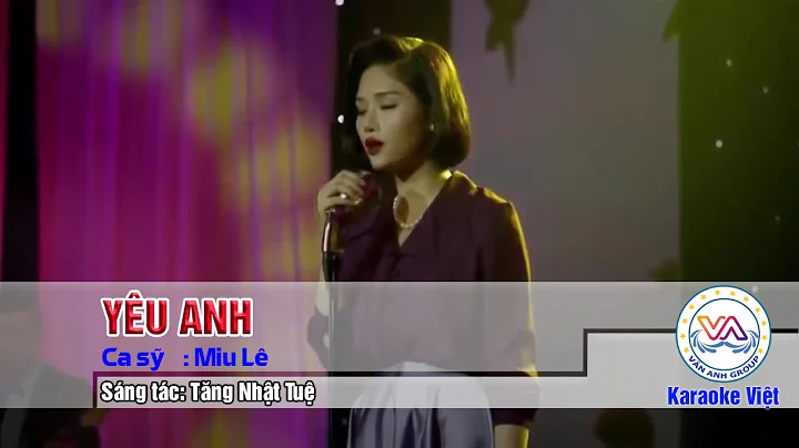 Karaoke Việt - YÊU ANH (BEAT CHUẨN) - Sáng tác: Tăng Nhật Tuệ - Biểu diễn: Miu Lê
