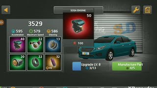 Dr driving 2| install a new sosa engine(50)🤤| cost 100 rubies🤙🤙🤙