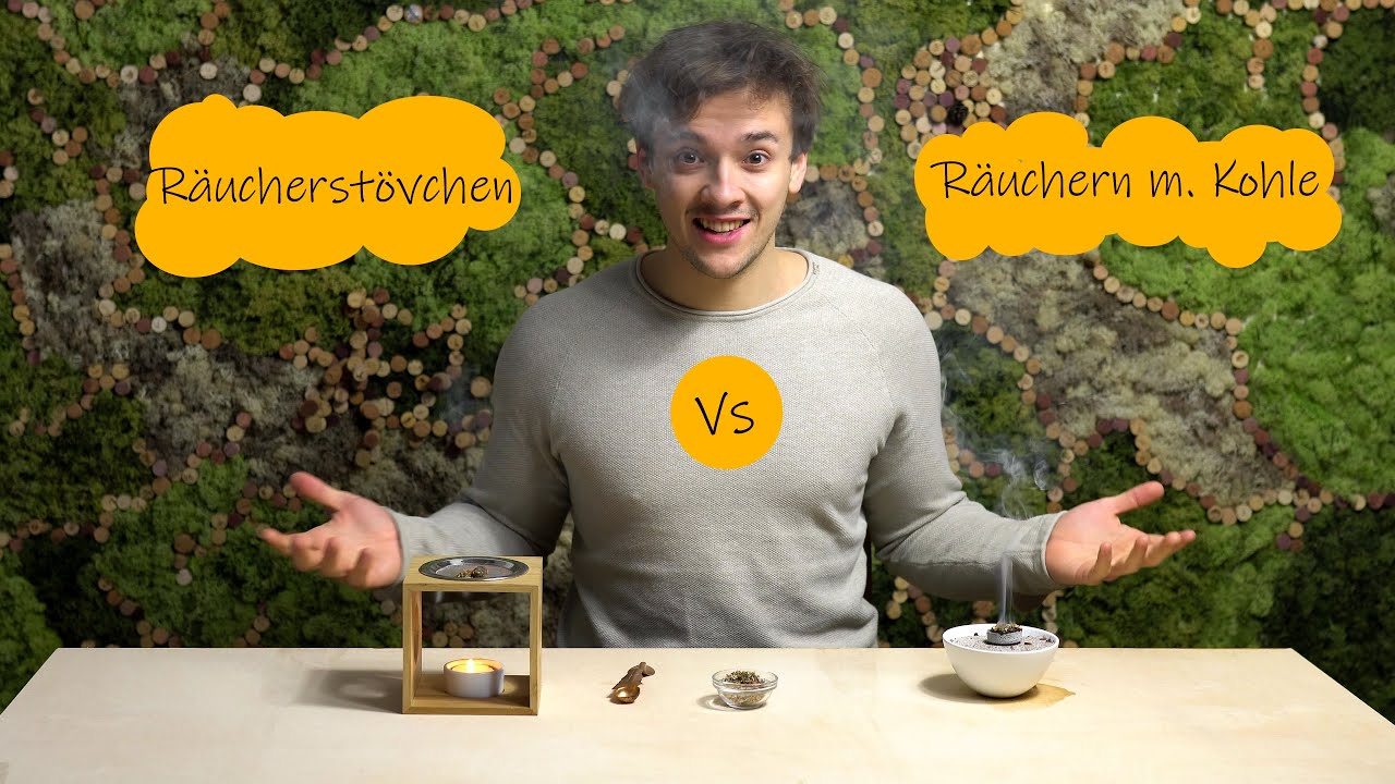Räucherstövchen vs. Räuchern mit Kohle