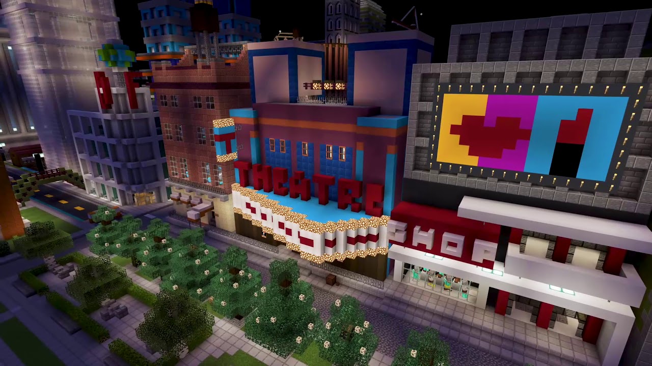 An Extended Look at Flush City Massive Minecraft Build YouTube
