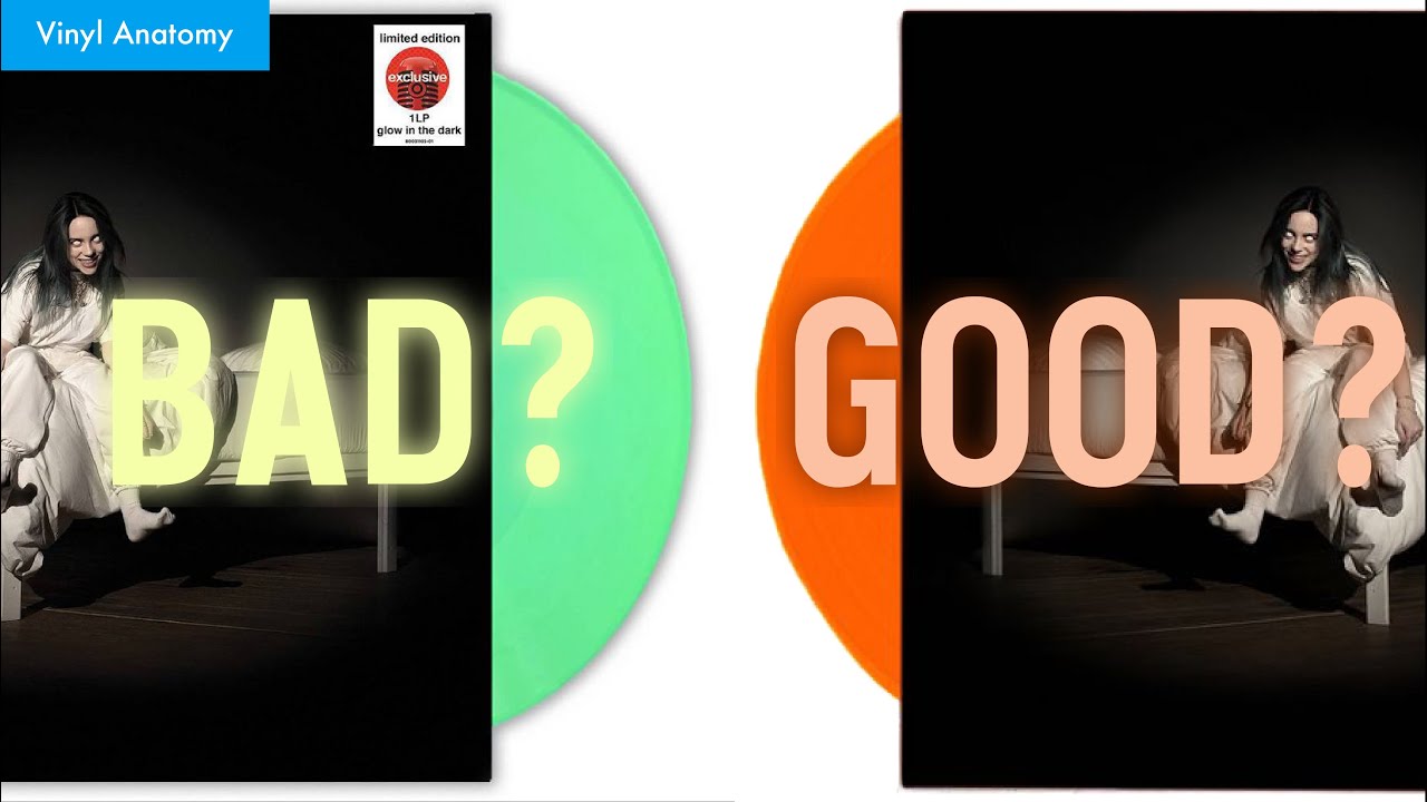 Does glow in the dark vinyl sounds bad?