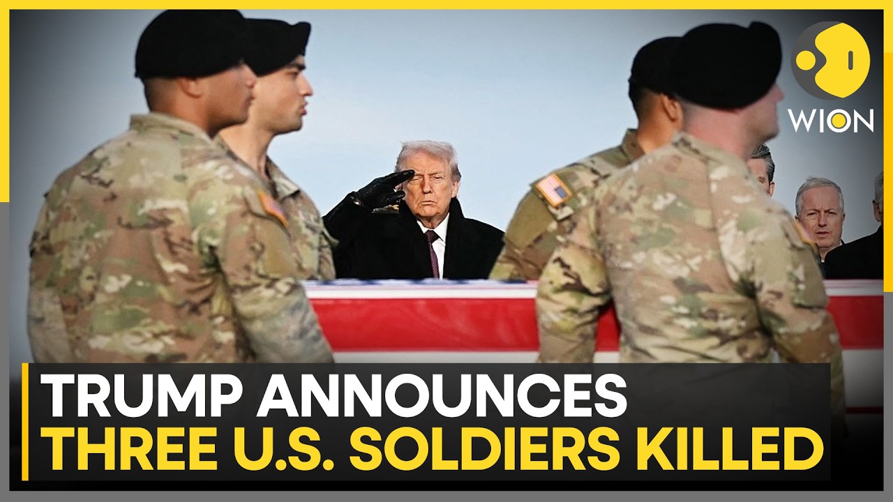 US-Iran War: Trump Announces Three U.S. Soldiers Killed