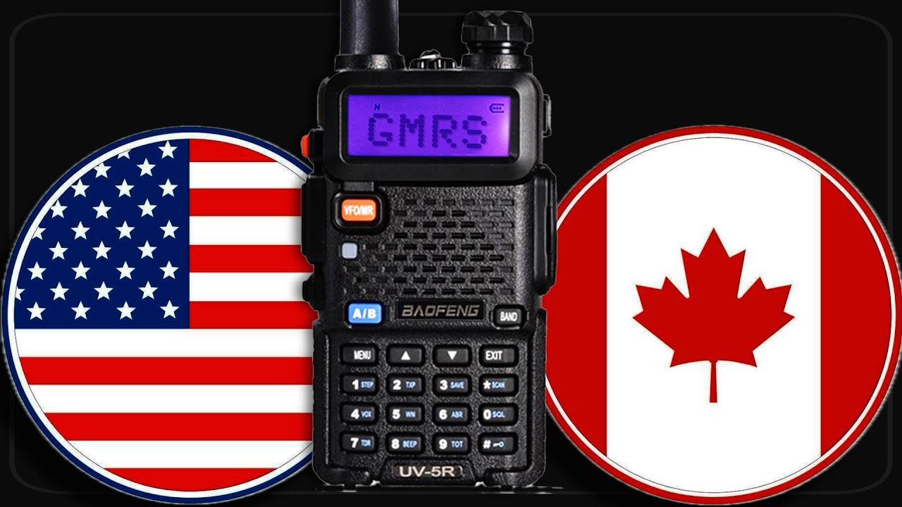 Canada GMRS vs GMRS In The USA - What Is The Difference Between Canadian & American GMRS Services?