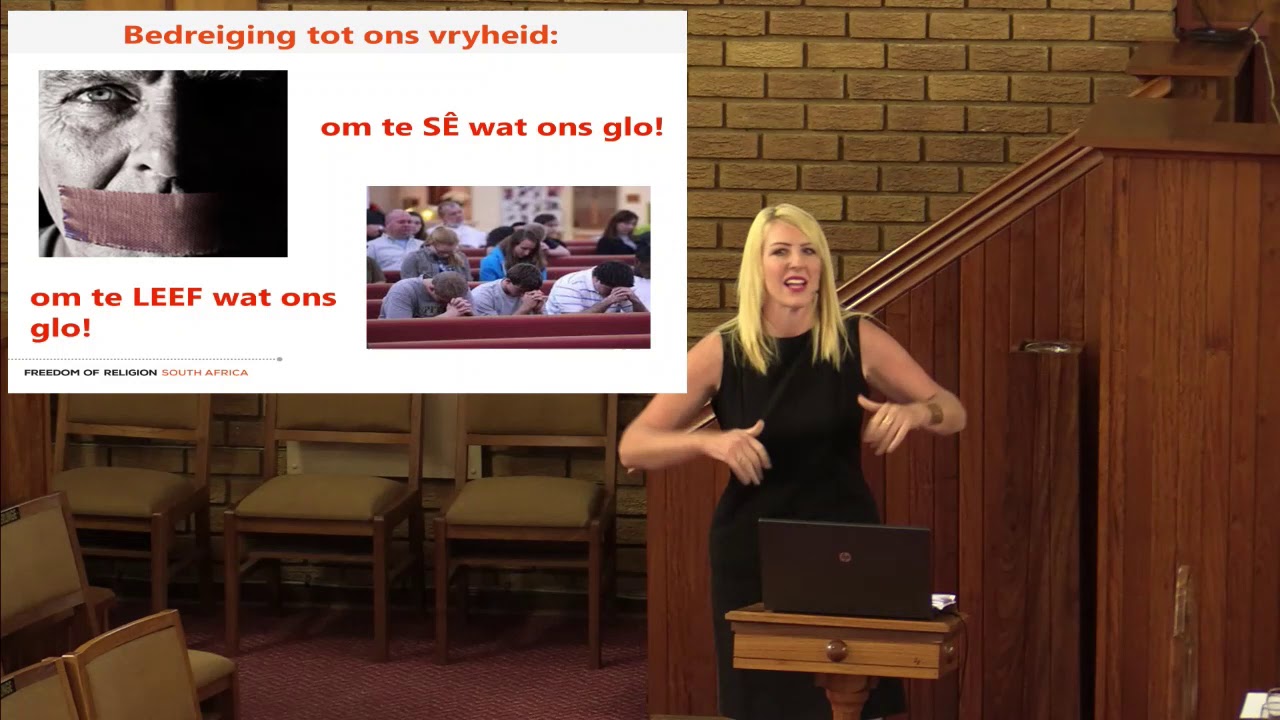 Adv. Nadene Badenhorst. Tema: Die kerk en die regstelsel. APA Teologiese dag, 27 Januarie 2020.