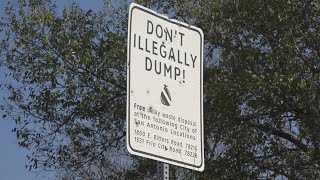 Local residents frustrated with the illegal dumping issue in San Antonio