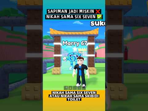 nikah sama six seven #roblox