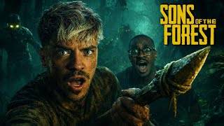 primeira vez jogando SONS OF THE FOREST - JOGO COMPLETO