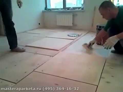 Виды клея для укладки фанеры на бетонный пол