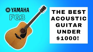 The Best Acoustic Guitar For 839.99 - Yamaha Fg3 Review